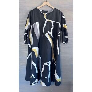 Thanny Dress Abstract‎ Size Medium